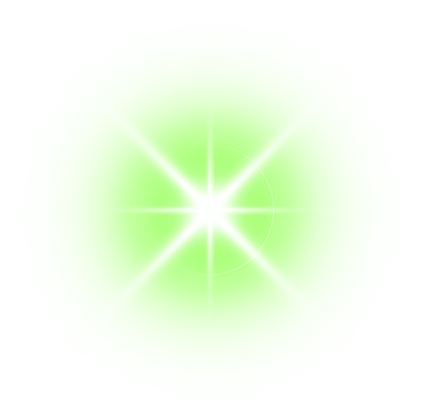 green sparkle light